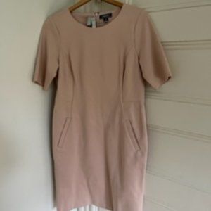 New Lands End Shift Dress - Pink/Mauve